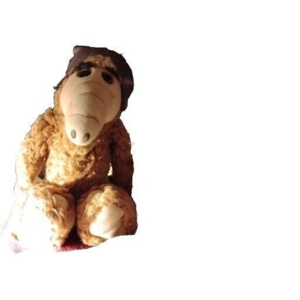 Vtg Pilot ALF 1986 Plush 18"‎ stuffed animal doll Toy Alien Productions  Coleco